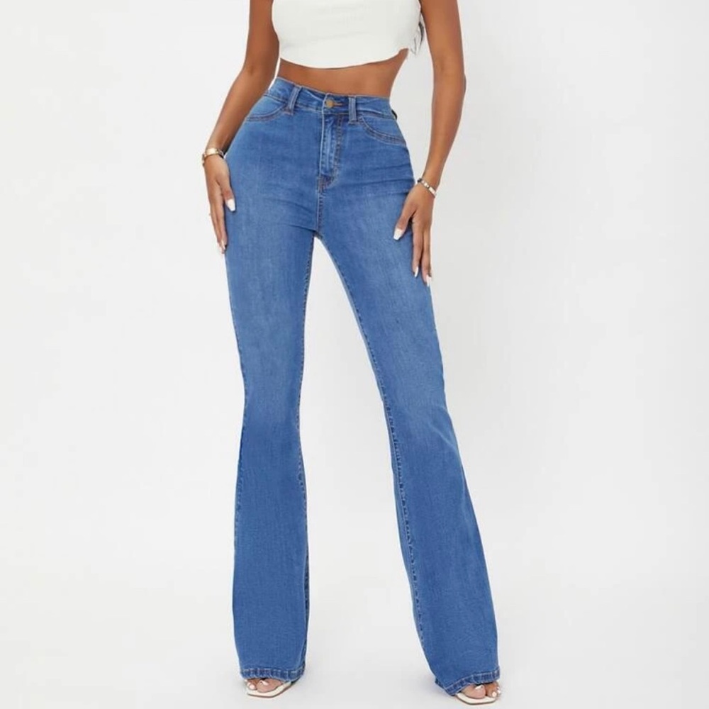 shein flare jeans